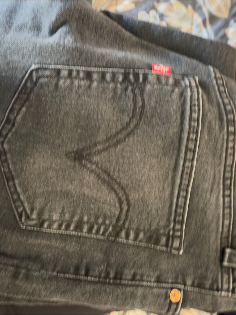 Levi's Black Slim Straight Jeans